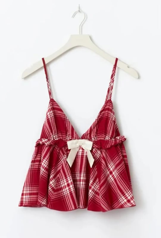 Каре T-shirt топ с бантова украса, ежедневен костюм, зима 2025, полиестер