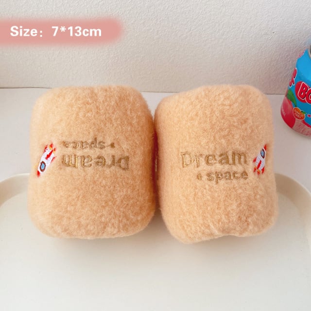 Bērnu roku piedurknes - siltas, karikatūru raksts (Ziema, Karikatūra, 100% kokvilna, Kumquat)