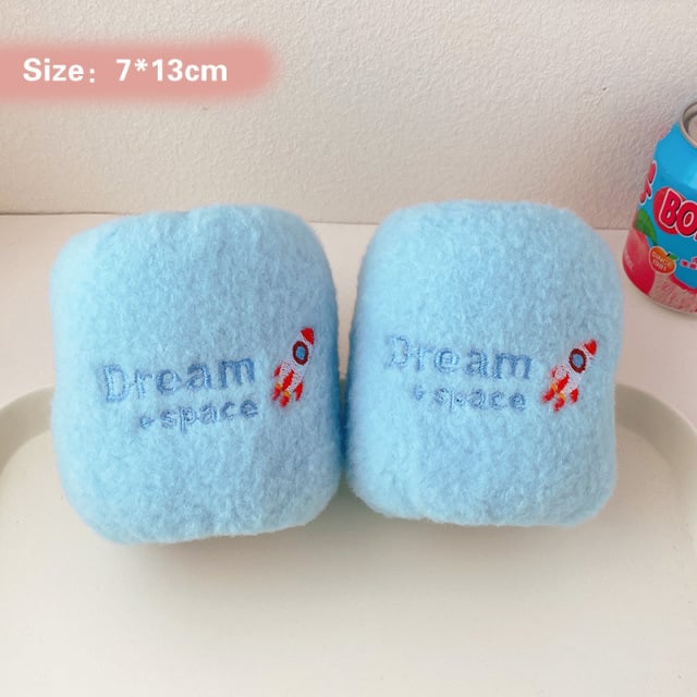 Bērnu roku piedurknes - siltas, karikatūru raksts (Ziema, Karikatūra, 100% kokvilna, Kumquat)