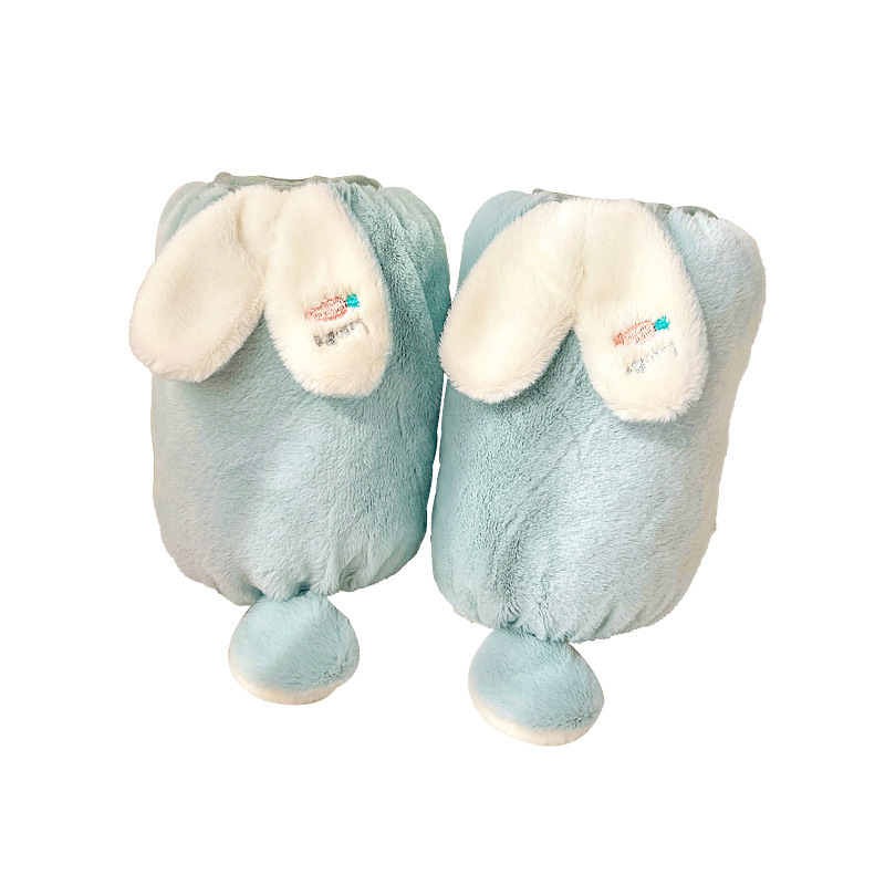 Bērnu roku piedurknes - siltas, karikatūru raksts (Ziema, Karikatūra, 100% kokvilna, Kumquat)