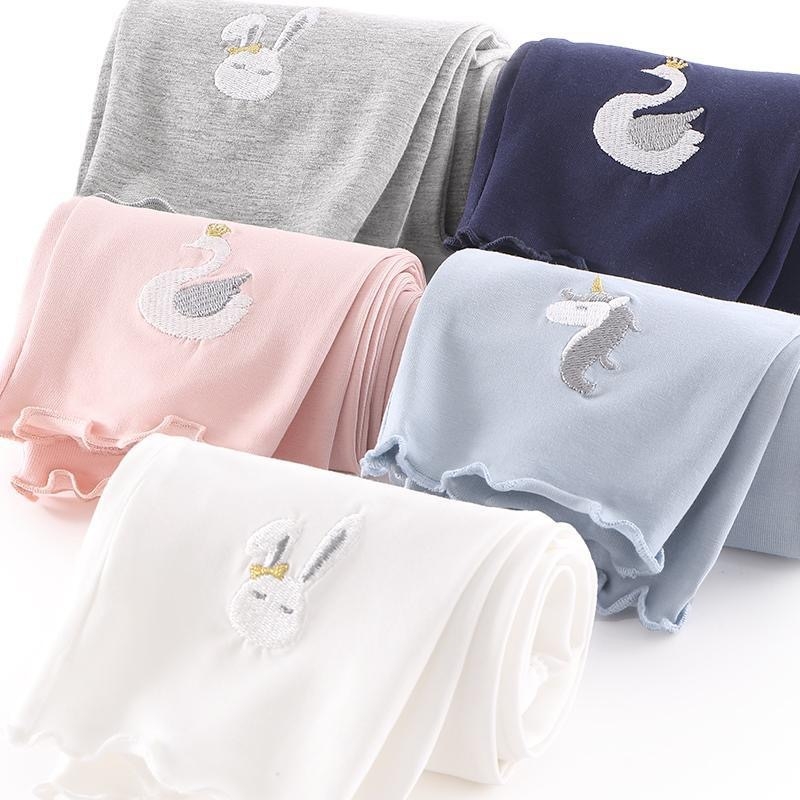 Colanți pentru fetițe, stil lejer pentru vară, 90% poliester, talie medie, material ușor, potriviți pentru copii peste 8 ani