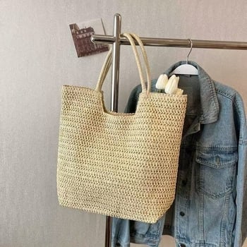 Papirnata Tote torba, unisex stil, vertikalni kvadratni oblik, otvoreni vrh