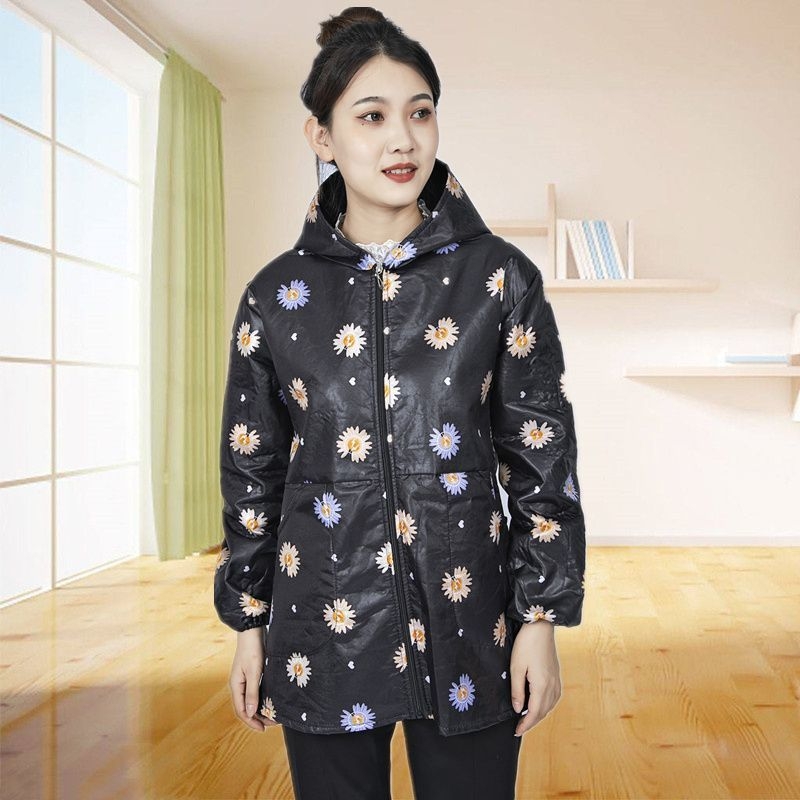 Γυναικεία ποδιά - PVC, αντιβρωμική, μοντέρνος μινιμαλιστικός σχεδιασμός, μοτίβο ρίγες/πλέγμα