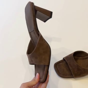 Xingshengda Slip-On báránybőr belsővel, felső rész szuper rostból, négyszögletes orr, gumi talp