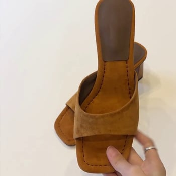 Xingshengda Slip-On báránybőr belsővel, felső rész szuper rostból, négyszögletes orr, gumi talp