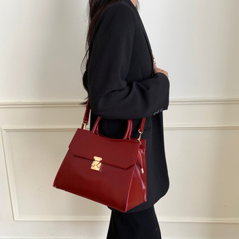 Geantă de mireasă, material PU, stil liric, închidere cu fermoar, căptușeală din nailon, buzunar interior cu fermoar tip sandviș