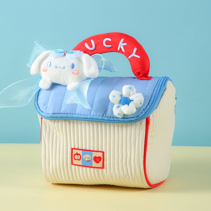 Детска банкетна чанта – карикатурна памучна чанта, стил ръчна чанта, сватбен подарък от Good Time Wedding Gifts