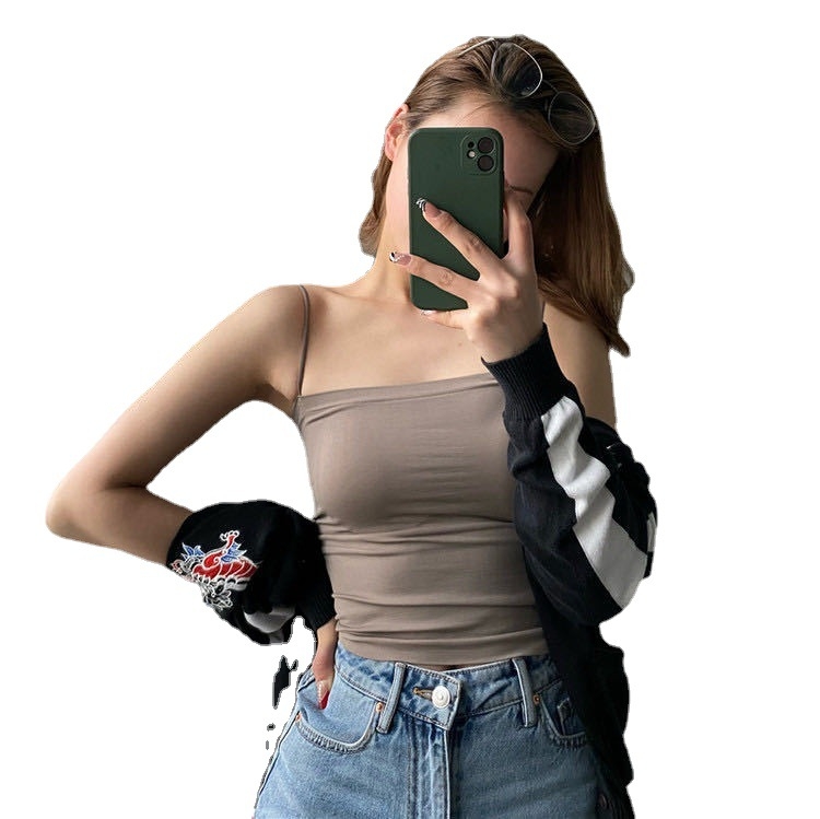 Rinnahoidja ilma õlarihmadeta koos rindade padjaga | 3/4 kauss, õhuke vormitud kauss, nailon/lycra kangas, vest-stiil