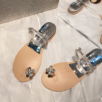 Korea stiilis naiste sandaalid, ümmarguse varba, mikrofiiber ülemine, TPR kanna