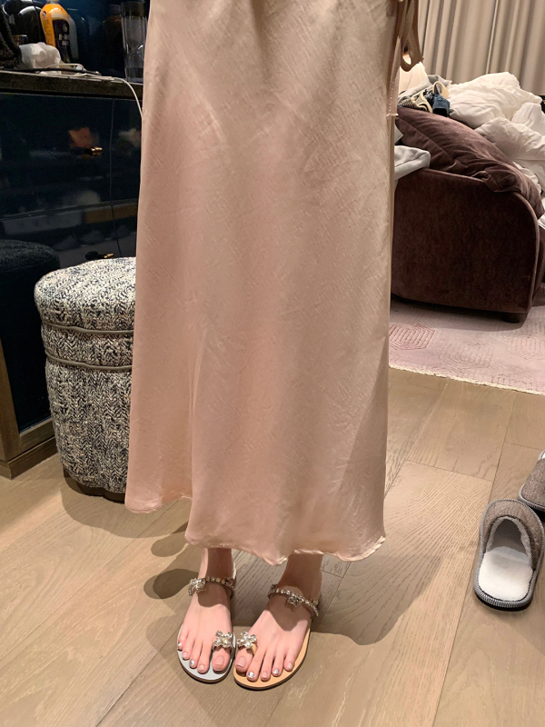 Korea stiilis naiste sandaalid, ümmarguse varba, mikrofiiber ülemine, TPR kanna