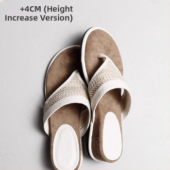 Naiste herringbone-mustriga õmblatud sandaalid, klõps, lame kanna, kummist talla, ülaosa Super Fiber – randade jaoks