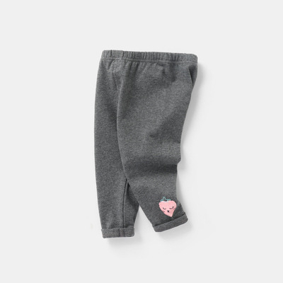 Colanți pentru fetițe, material din bumbac amestec, 92% bumbac, talie medie, primăvară-toamnă, vârstă 1–3 ani