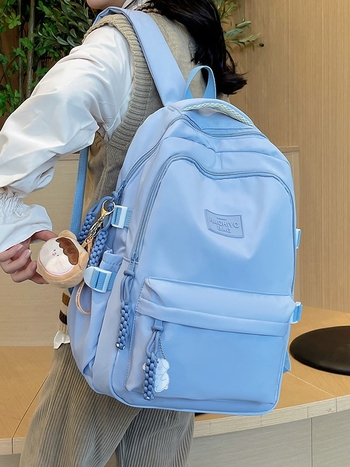 Zawa rucsac unisex Oxford, spate ergonomic, compatibil cu laptop de 13 inch, capacitate sub 20 L, design pentru reducerea încărcării