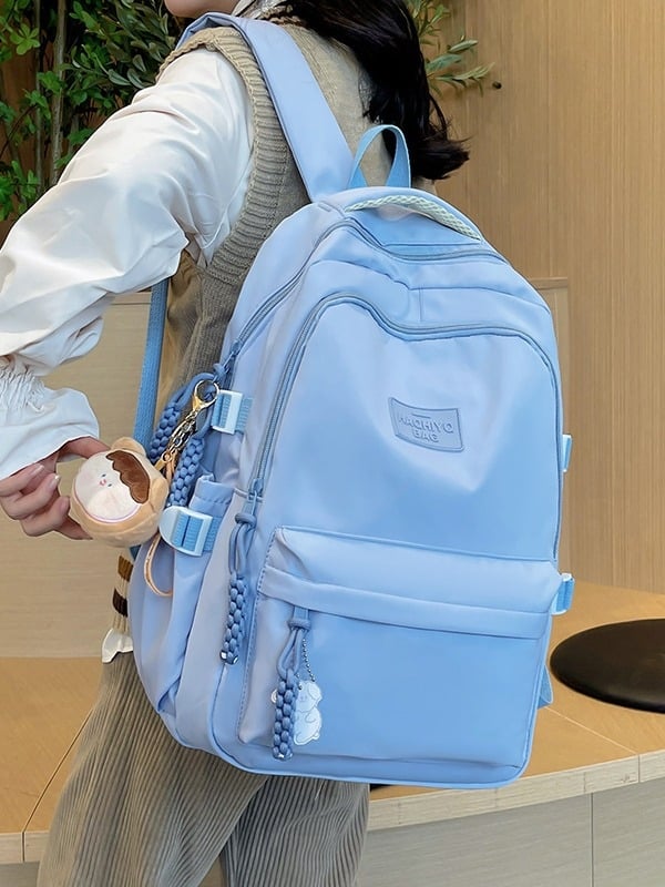 Zawa rucsac unisex Oxford, spate ergonomic, compatibil cu laptop de 13 inch, capacitate sub 20 L, design pentru reducerea încărcării