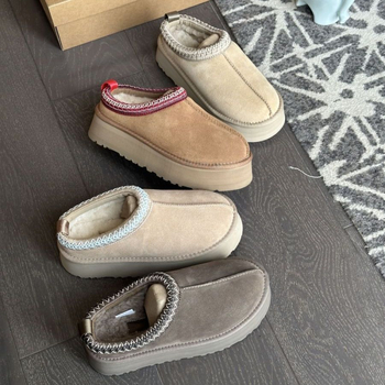 Naistele talvesaapad kunstliku karusnahaga pealiskihiga, paksu tallaga, ümmarguse varbaotsaga