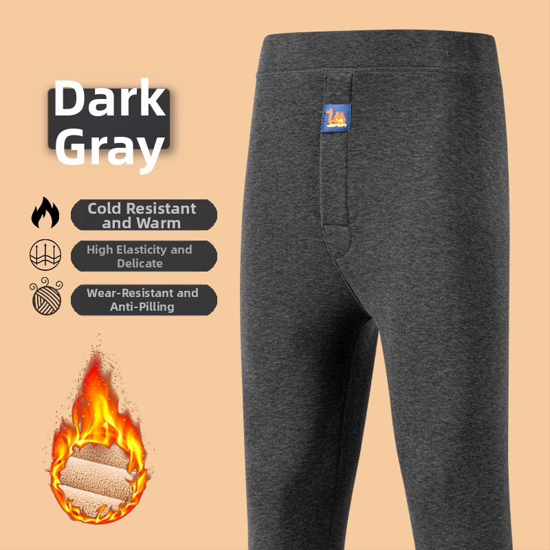 Vyriski termo džinsai iš kamelinių vilnų velūro, aukštas liemuo, šiltos ir stores pagrindinės kelnes, vienos spalvos, viengubas sluoksnis, 90–95% poliesteris, 251–300 g/m²