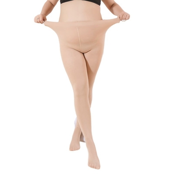 Najlon tajice s velurom podstavom, srednja debljina, najlon 70–80%