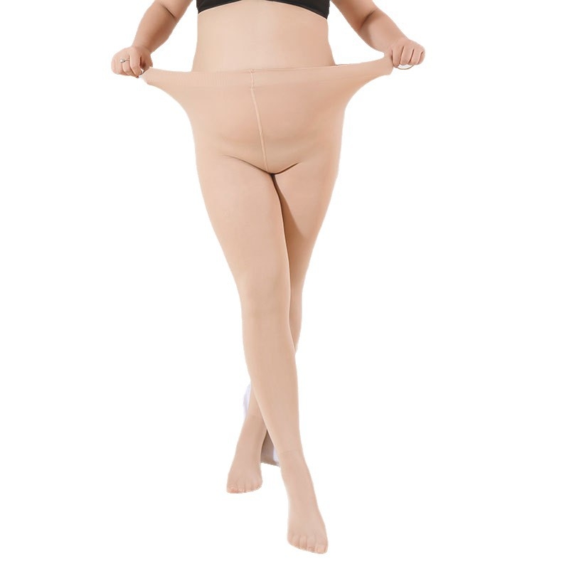 Najlon tajice s velurom podstavom, srednja debljina, najlon 70–80%