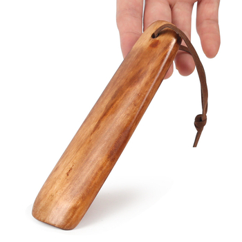 Solid Wood Shoehorn — Home Use, Lazy Shoe-Wearing Tool, Portable Travel Accessory (Model: Solid Wood Shoehorn; Style: Shoehorn; Dimensions: All yards; Suitable seasons: Summer, Winter, Spring, Autumn)