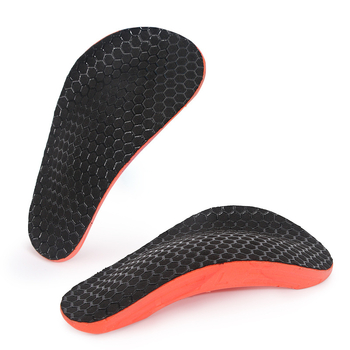 Talpă ortopedică jumătate pentru platfus – susținere a arcului, PU, unisex, potrivit pentru adidași, pantofi din piele și sandale