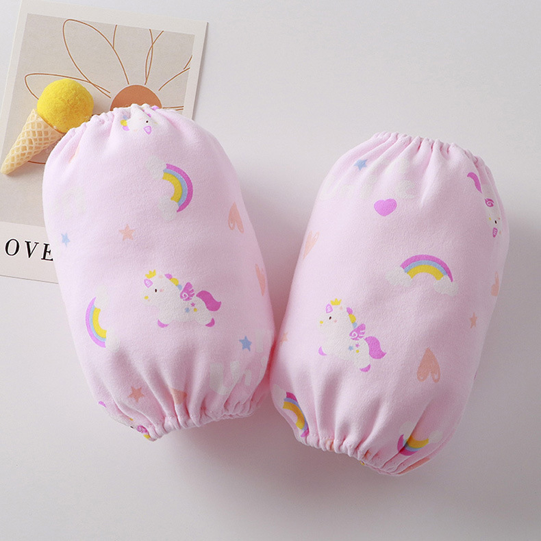 Kūdikio 100% medvilnės rankovės – cartoon raštas, nešvarumų atbaidymas, 1–3 metų amžiui, tinka rudeniui, žiemai ir pavasariui