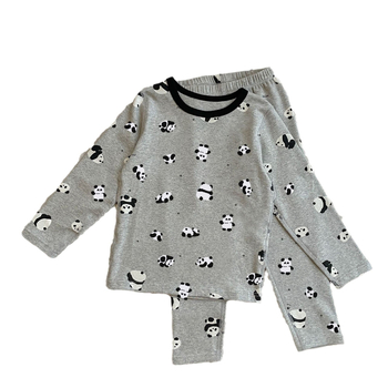 Gyerekeknek melegítő két részes szett, 95% pamut, bolyhosított anyag, uniszex, őszi-téli