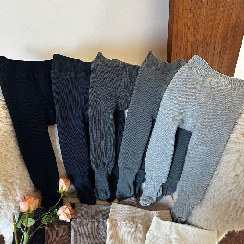 Dječje tajice s flis podstavom za zimu, debeli pamuk (90% pamuka), za uzrast 1–3 godine