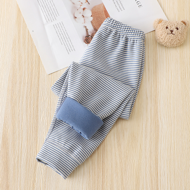 Gyermekek termális hosszú alsónadrágja, uniszex, 77% poliészter gyapjú keverék, alacsony derekú, nyitott ágyéktáj, őszi visehez