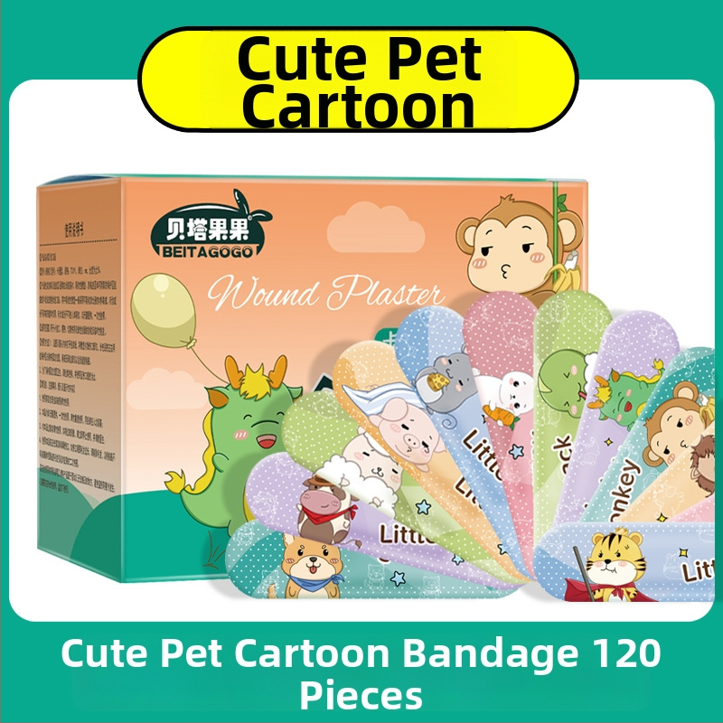 Band-Aid PE, vienkartinis, medicininis stilius, 100 pleistrų dėžutėje