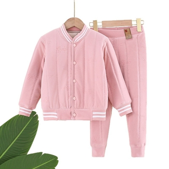 Детска зимна термо горна дреха без качулка, V-образно деколте, унисекс, 90% вълна, зима 2025