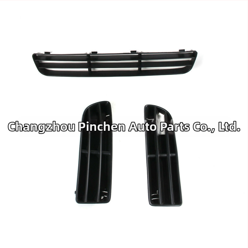 Žemutinė tinklinė grotelė priekinio buferio VW Bora 1999-2005 | Medžiaga: ABS plastikas | Diegimas: buferis | Priedų numeriai: 1J5853677C, 1J5853666C, 1J5853665B | Prekės ženklas: CZPINCHEN