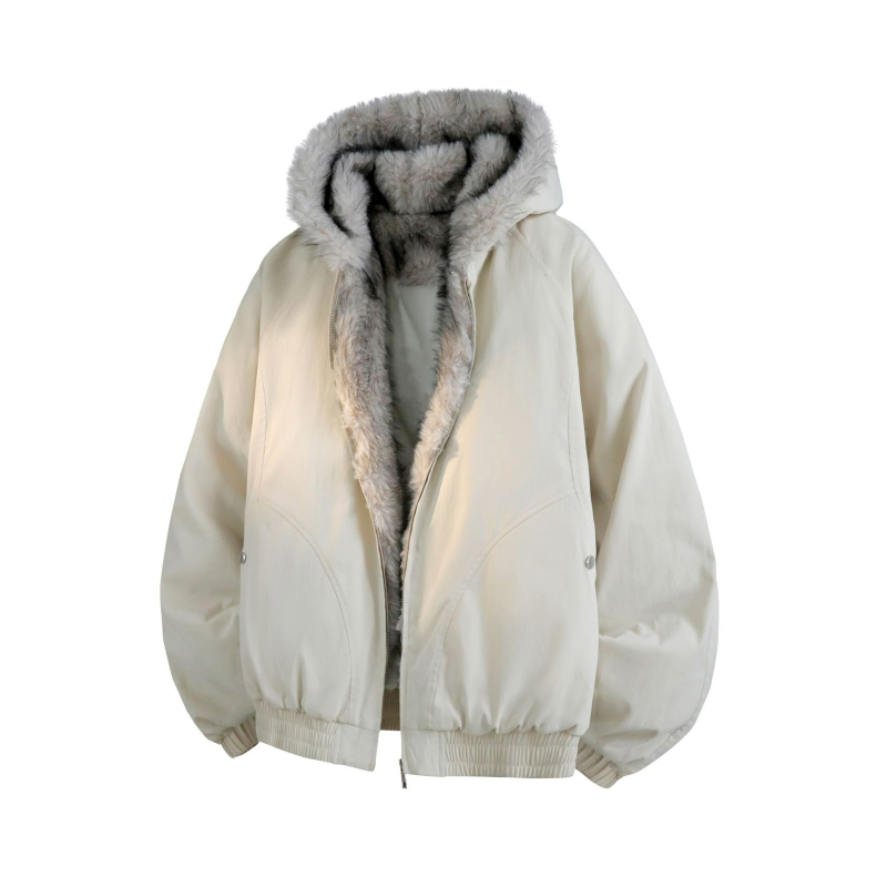 Pánska bunda s stojacím golierom, zips, polyesterová výplň, 3D kapsy, zimná sezóna 2025