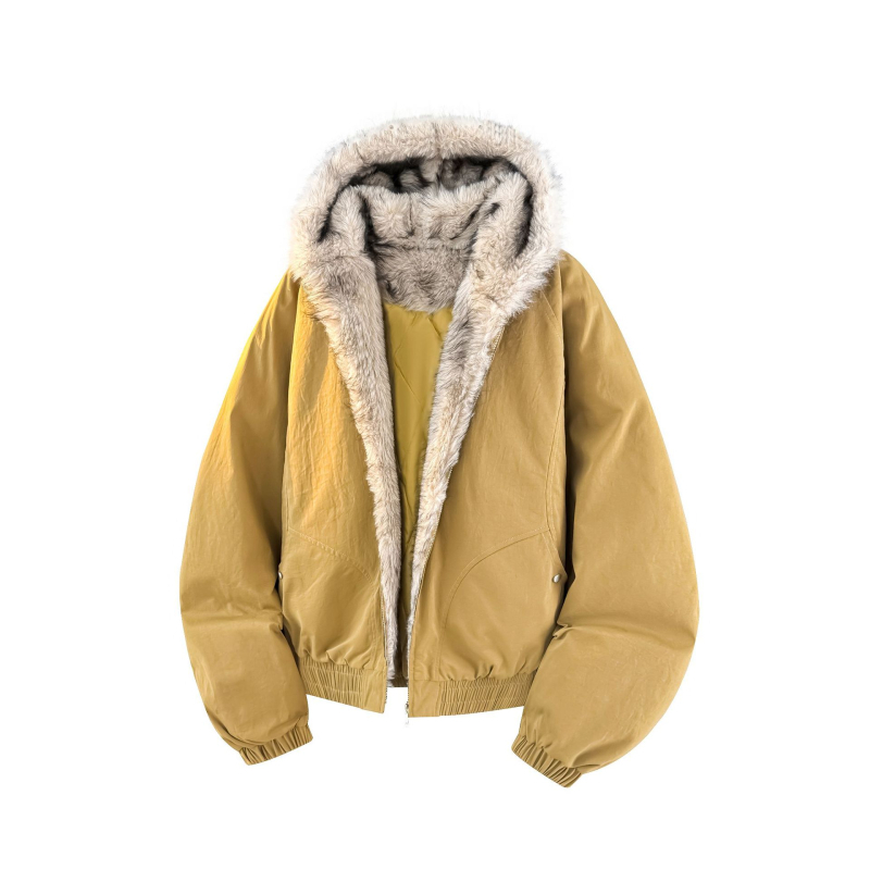 Pánska bunda s stojacím golierom, zips, polyesterová výplň, 3D kapsy, zimná sezóna 2025