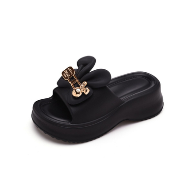 Sandale platformă pentru femei – partea superioară EVA, talpă EVA, vârf rotund, brand ZMJ, primăvara 2025