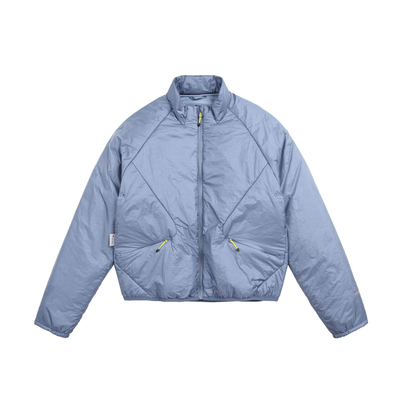 Zimná bunda s výplňou z polyesteru, vonkajší materiál z nylonu, zips, stojací golier