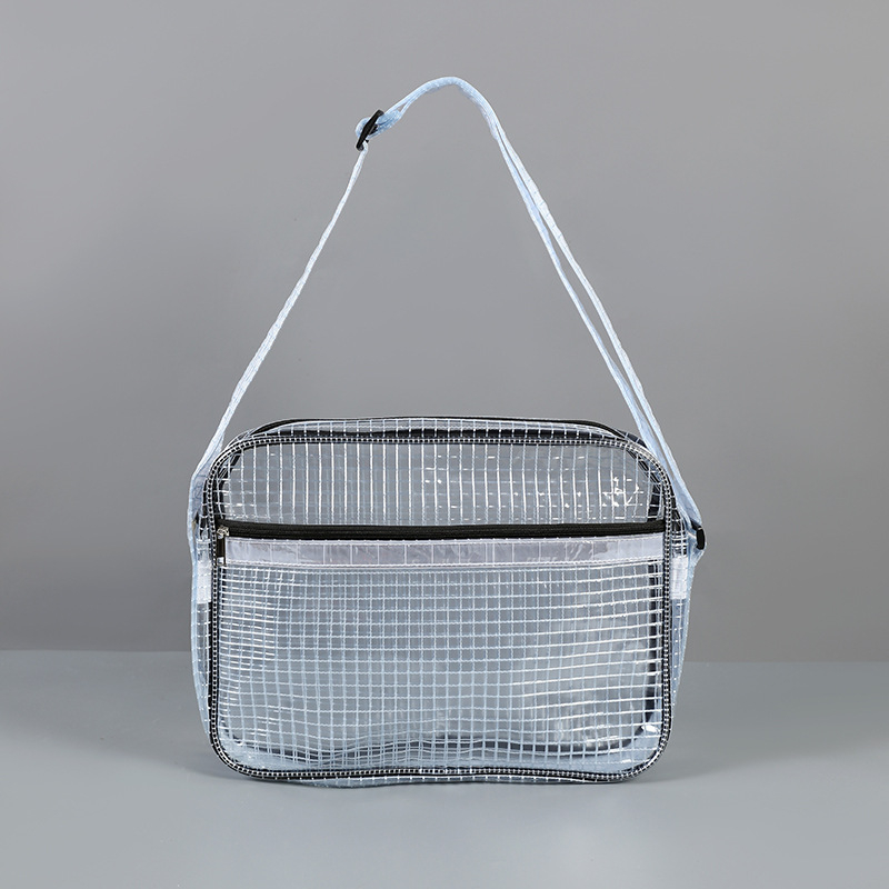 Bridge A35 PVC τσάντα λάπτοπ με φερμουάρ, αντιστατική, για φορητούς υπολογιστές και tablet, crossbody/επιχειρηματικό στυλ