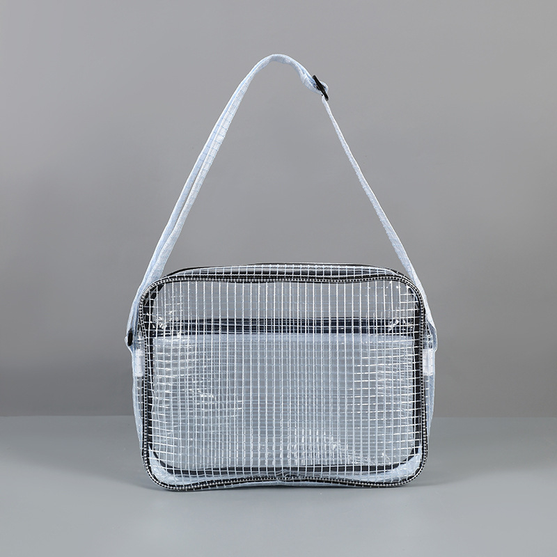 Bridge A35 PVC τσάντα λάπτοπ με φερμουάρ, αντιστατική, για φορητούς υπολογιστές και tablet, crossbody/επιχειρηματικό στυλ