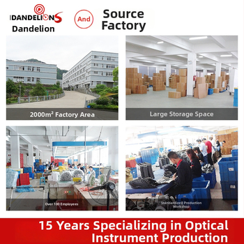 Beileshi galvos uždedama didinamoji lupa su LED apšvietimu laikrodžių remontui, 4 lęšių komplektai