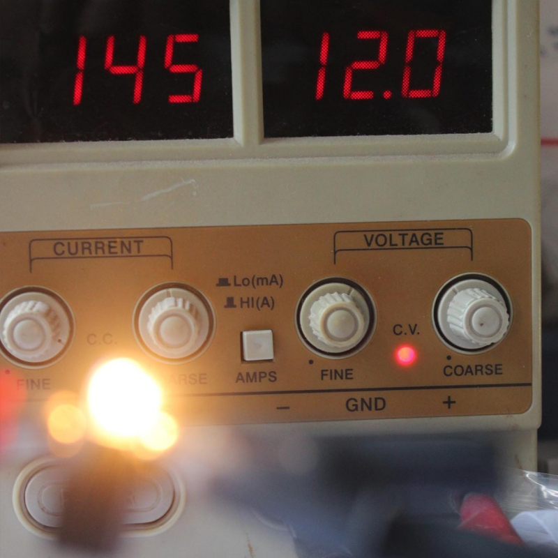 T5 B8.5D Автомобилен индикатор за табло, централен индикатор, 12V, 2W, ABS+стъкло, гнездо за директно включване с малка крушка