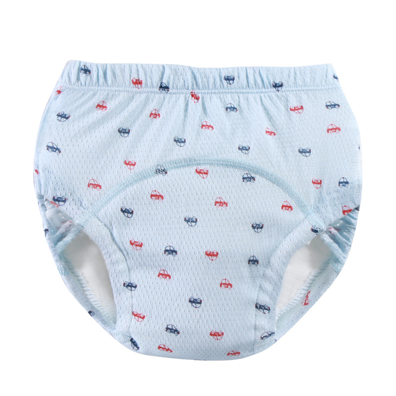 Sešiais sluoksniais marlės treniruočių kelnaitės kūdikiams, nepraleidžia, skalbiamos, 0-6 mėn, 6-12 mėn ir 1-3 m, 9-14 kg