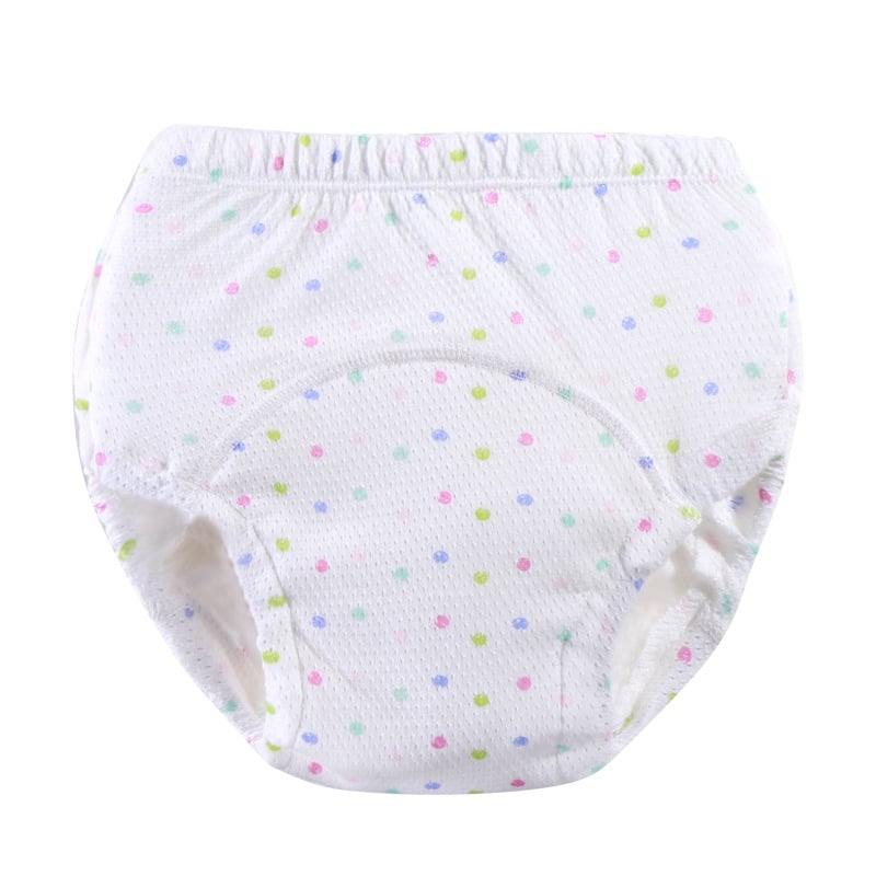 Sešiais sluoksniais marlės treniruočių kelnaitės kūdikiams, nepraleidžia, skalbiamos, 0-6 mėn, 6-12 mėn ir 1-3 m, 9-14 kg