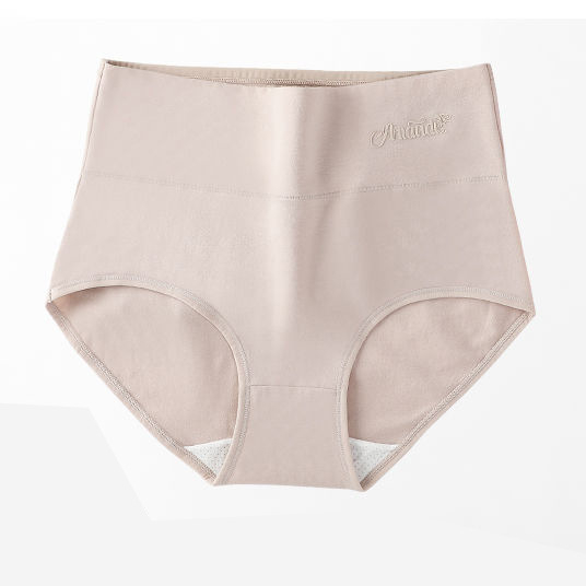 Γυναικείες βαμβακερές εσώρουχες με υψηλή μέση — Διαπνοή, Ανύψωση γλουτών, Έλεγχος κοιλιάς