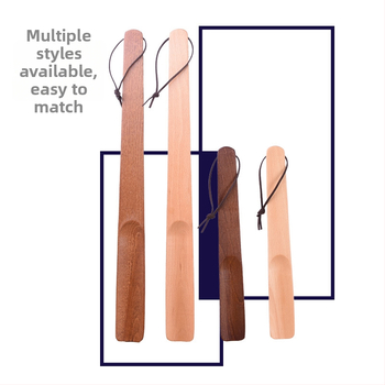 Medinis ilgo rankenos batų įrankis, tiesus dizainas, namų naudojimui; medžiaga: masyvas; prekės ženklas Li can