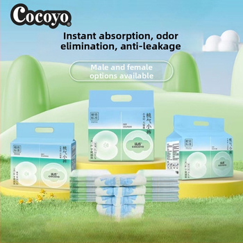 COCOYO Claw Suņu autiņbiksītes ar urīna uzliku – dezodorējoša un pretnoplūdēm, 10 gab./iepakojums, 3S mīksts nešķiedru materiāls