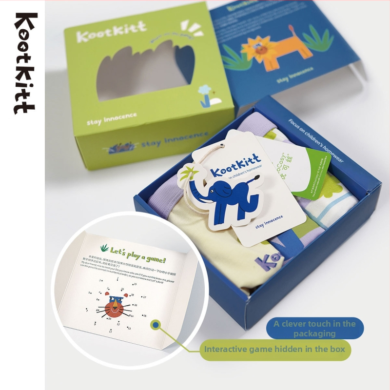 kootkitt Παιδικά μποξέρ εσώρουχα, σετ 3 τεμαχίων, Βισκόζη 92% (Μείγμα χημικών ινών), Για παιδιά 3–8 ετών