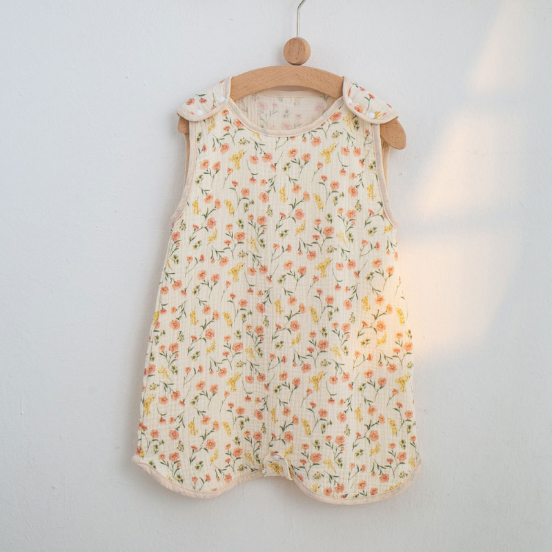 Miego maišelis su vestu kūdikiams ir vaikams, 95%+ medvilnės audinys, medvilnės užpildas, vasara, animacinis raštas