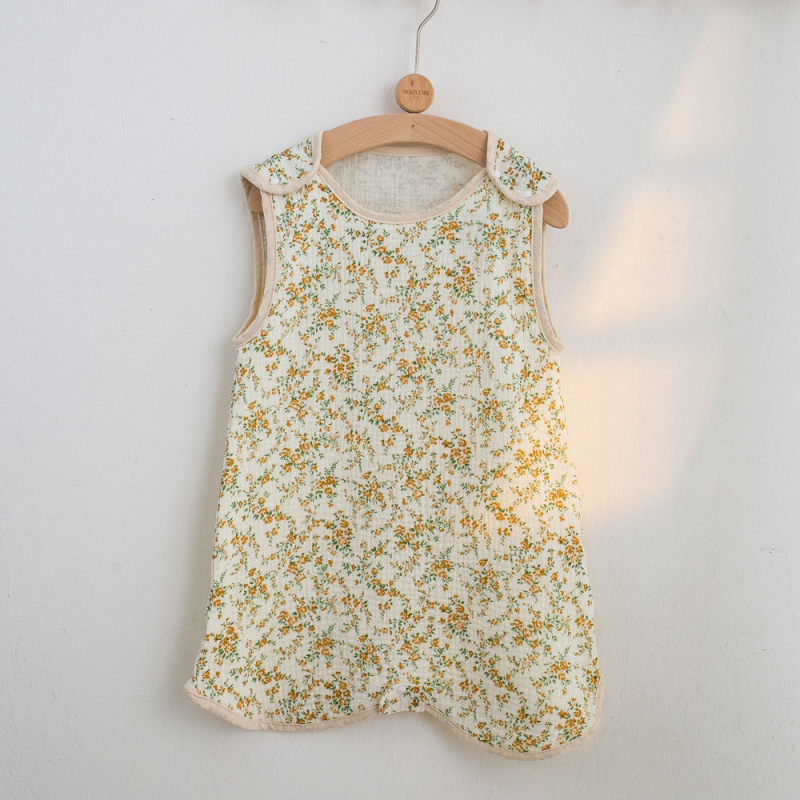 Miego maišelis su vestu kūdikiams ir vaikams, 95%+ medvilnės audinys, medvilnės užpildas, vasara, animacinis raštas