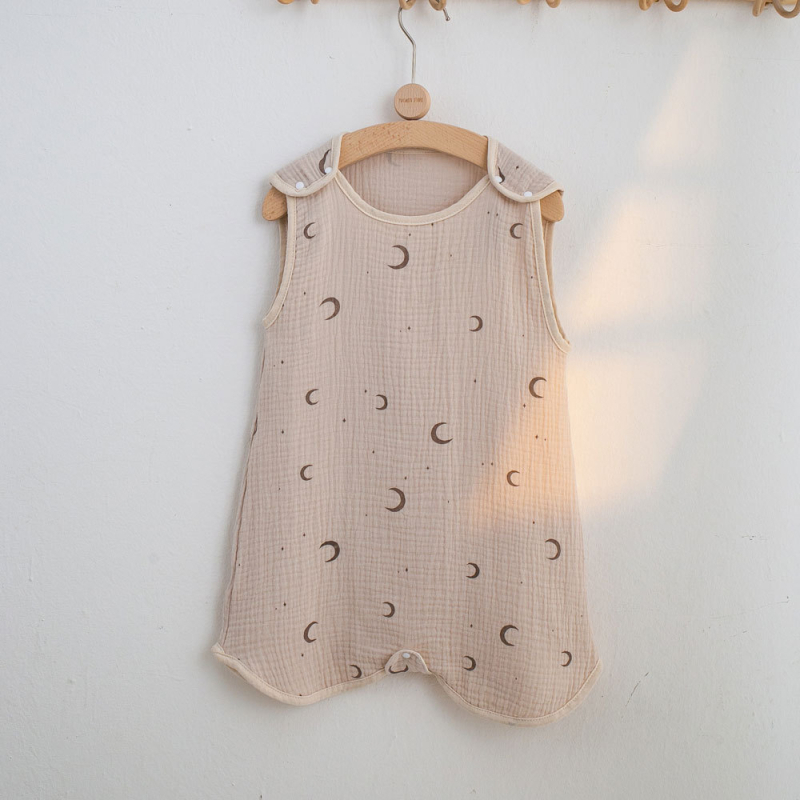 Miego maišelis su vestu kūdikiams ir vaikams, 95%+ medvilnės audinys, medvilnės užpildas, vasara, animacinis raštas