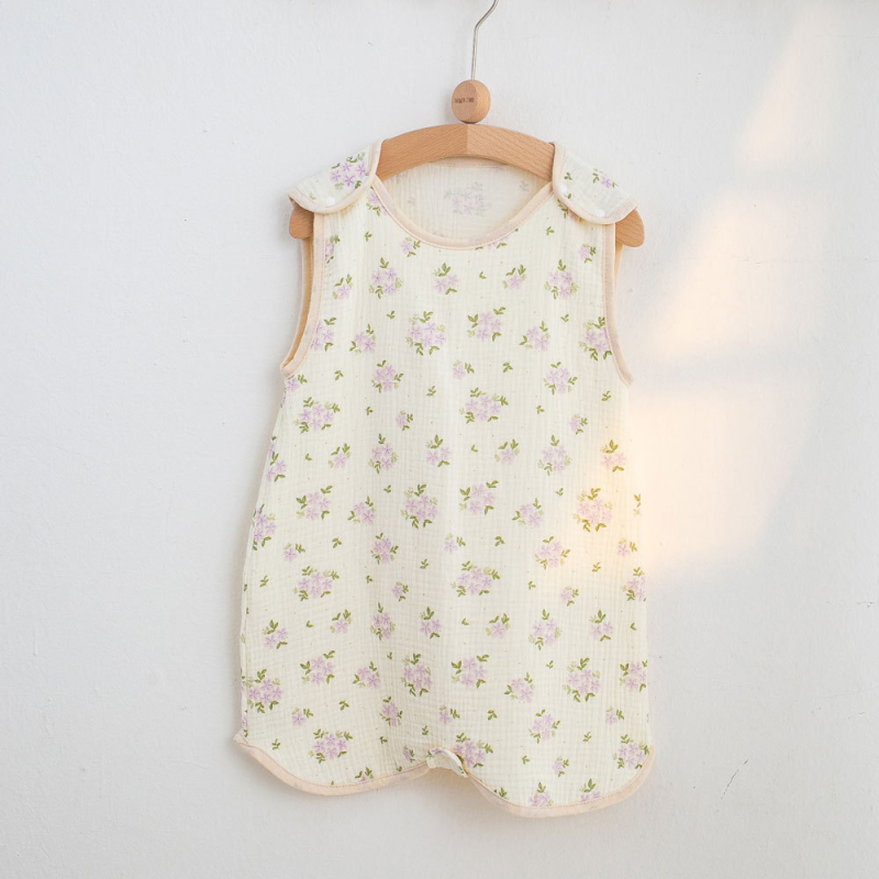 Miego maišelis su vestu kūdikiams ir vaikams, 95%+ medvilnės audinys, medvilnės užpildas, vasara, animacinis raštas