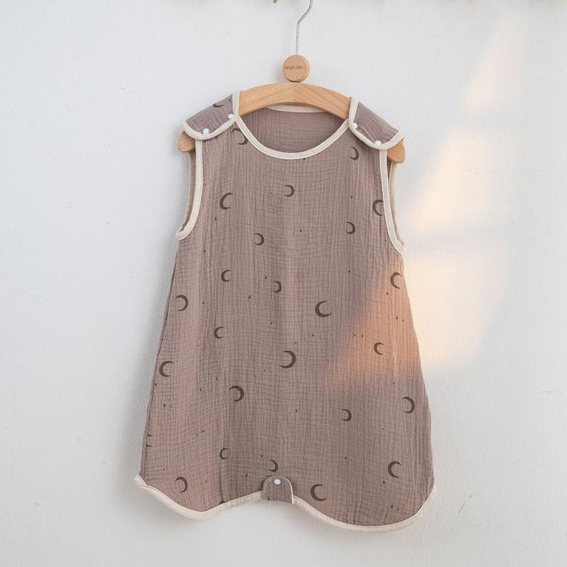 Miego maišelis su vestu kūdikiams ir vaikams, 95%+ medvilnės audinys, medvilnės užpildas, vasara, animacinis raštas